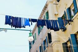 Asciugatura del bucato a Venezia. The way Venetians dry their clothes