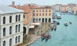 Canal Grande e Naranzeria con acqua alta