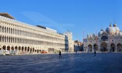 Piazza S. Marco al tempo del Covid-19 (11/2020)